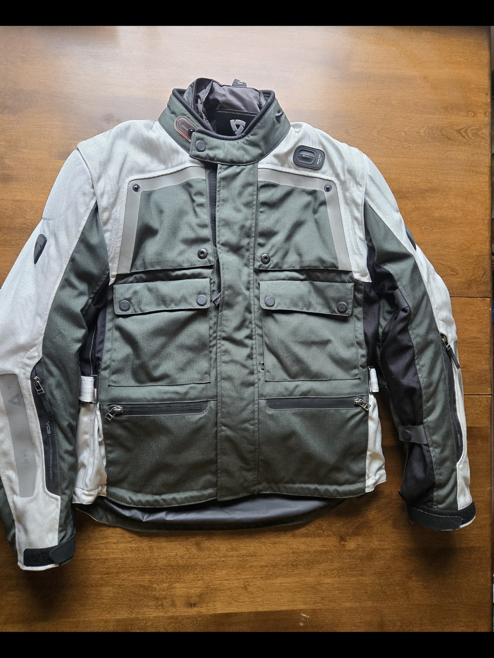 REV’IT Outback Jacket M H2O Waterproof ADV Touring CE Armor FJT090